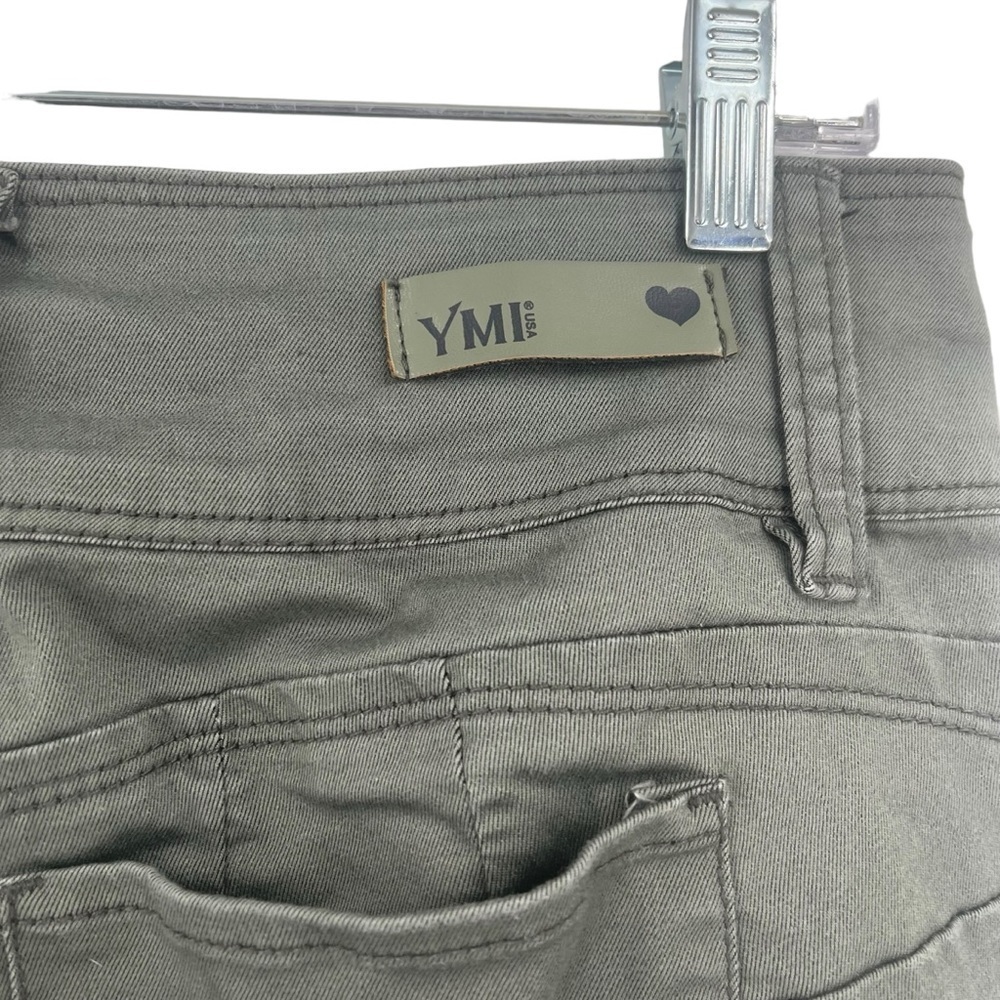 YMI Olive Green Skinny Jean Pants size 11 wanna betta butt wannabettabutt - Picture 5 of 6